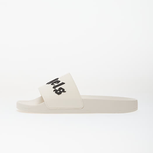 Palm Angels Big Logo Sliders Off White Black