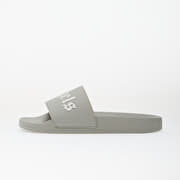 Palm Angels Big Logo Sliders Grey White
