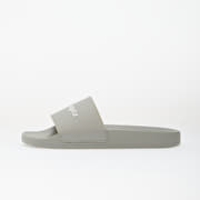 Palm Angels Classic Logo Sliders Grey White