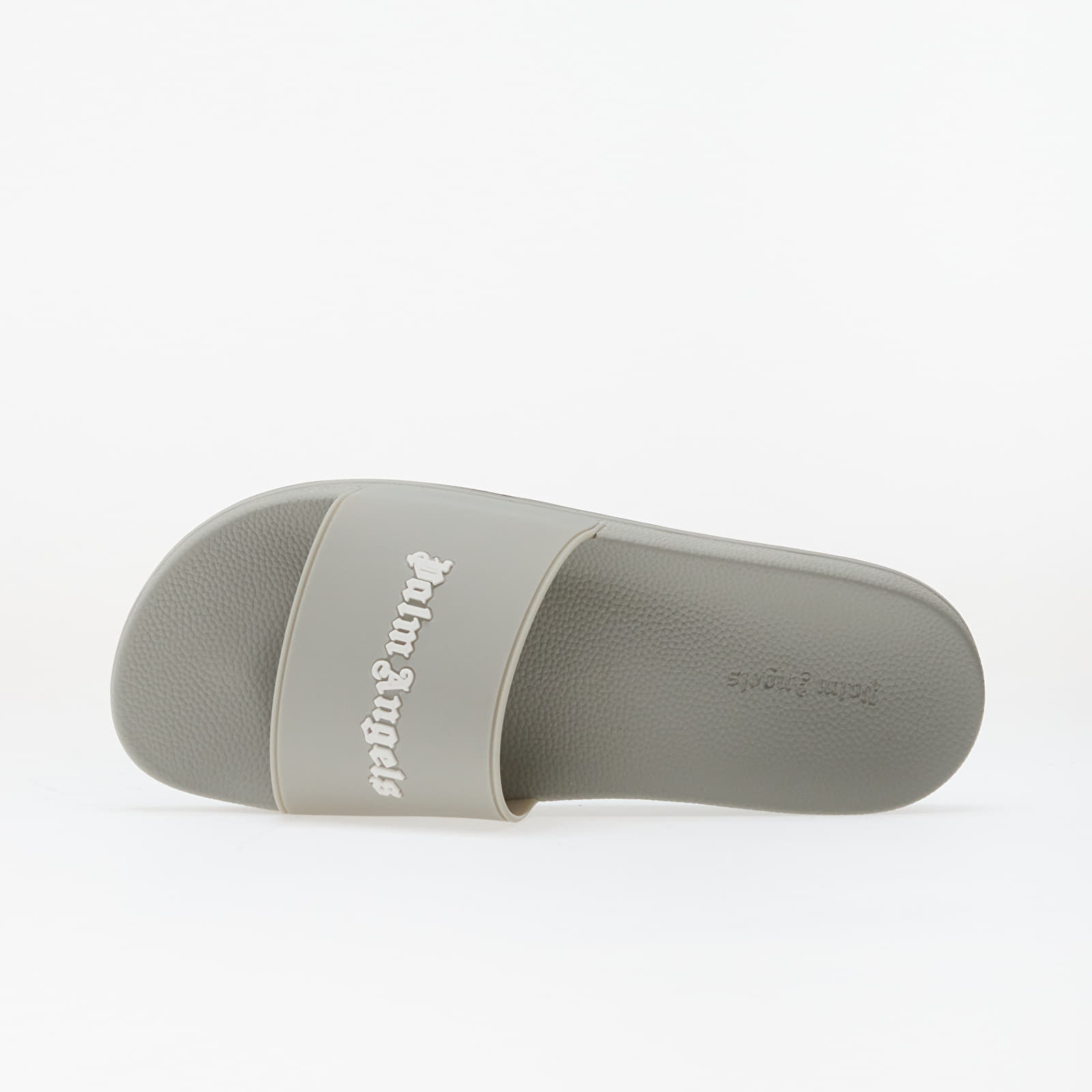 Sko til mænd Palm Angels Classic Logo Sliders Grey White