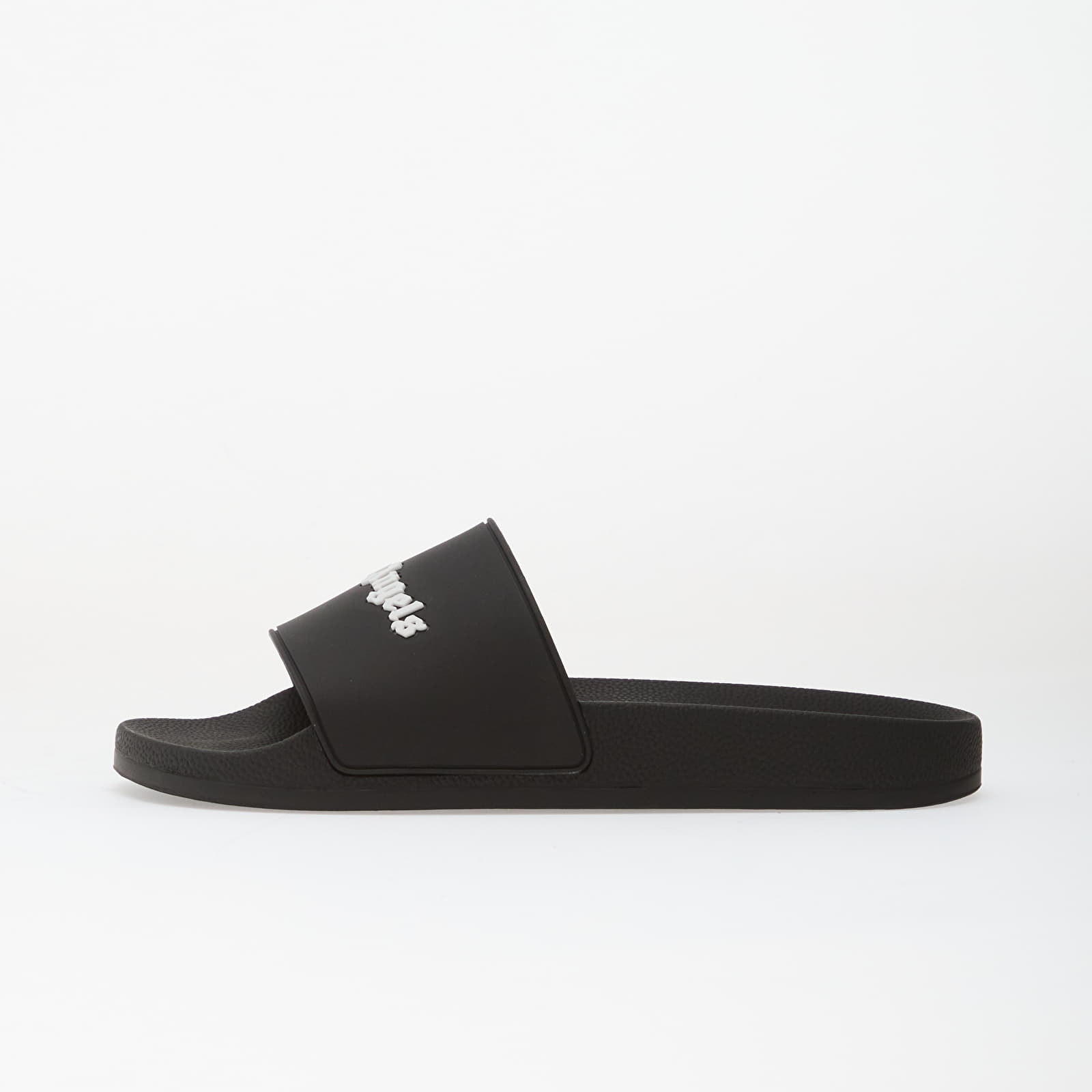 Sko til mænd Palm Angels Classic Logo Sliders Black White