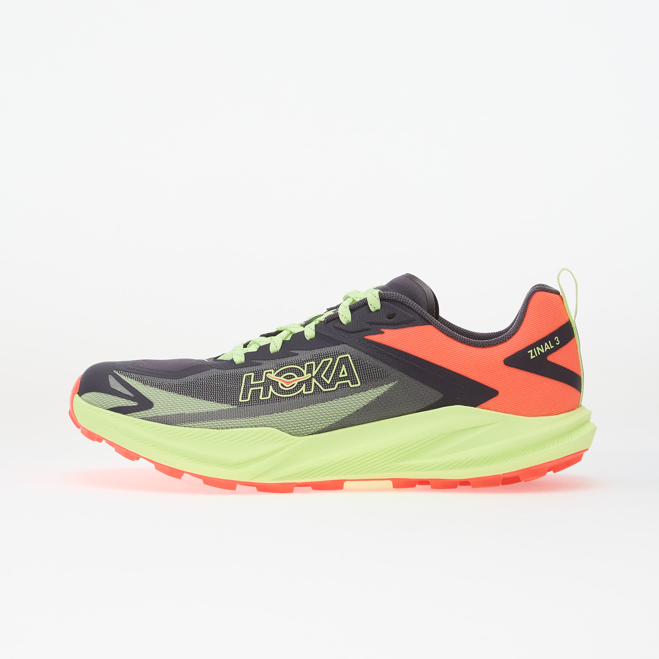 Levně Tenisky Hoka® M Zinal 3 Squid Ink/ Neon Yuzu