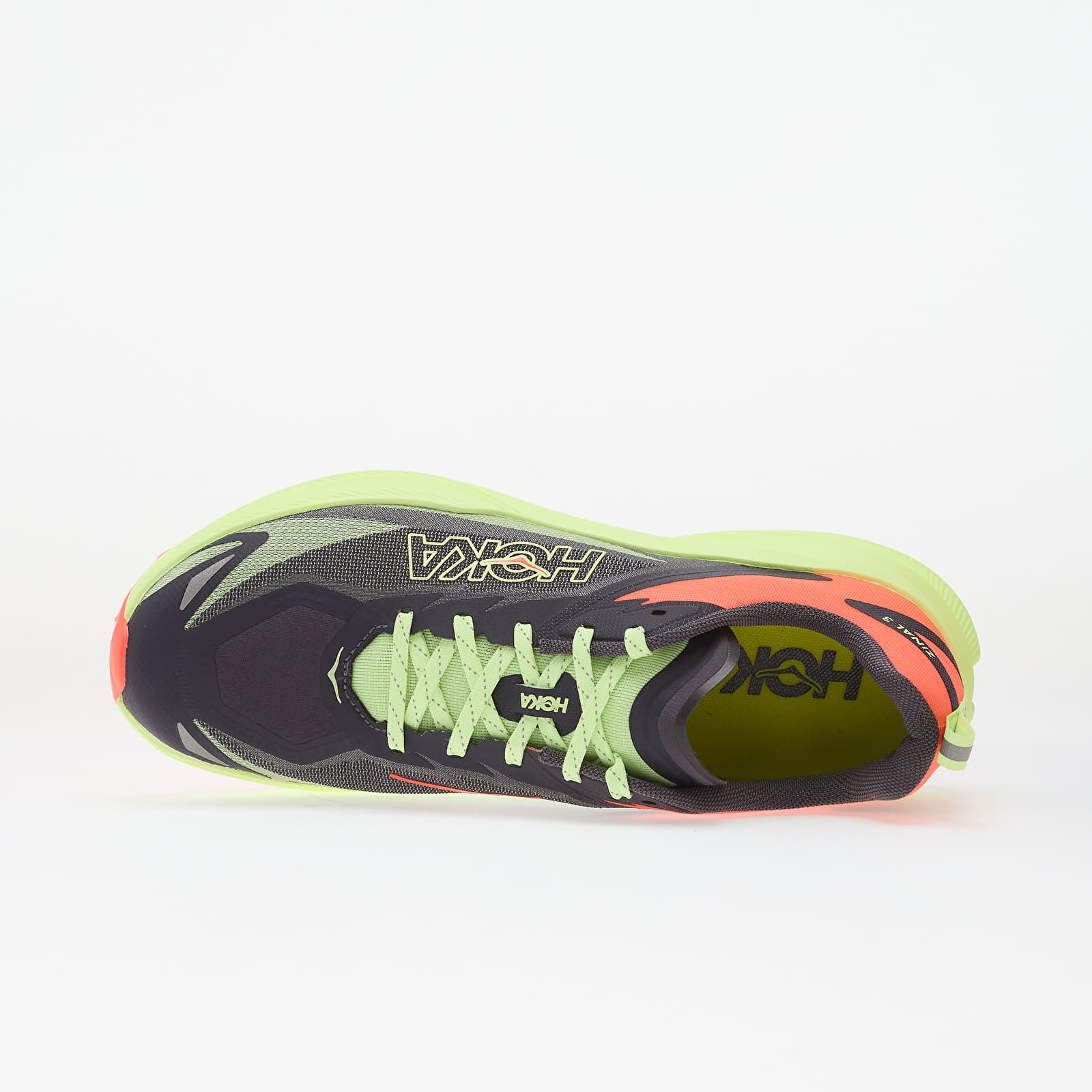 Pánské tenisky a boty Hoka® M Zinal 3 Squid Ink/ Neon Yuzu
