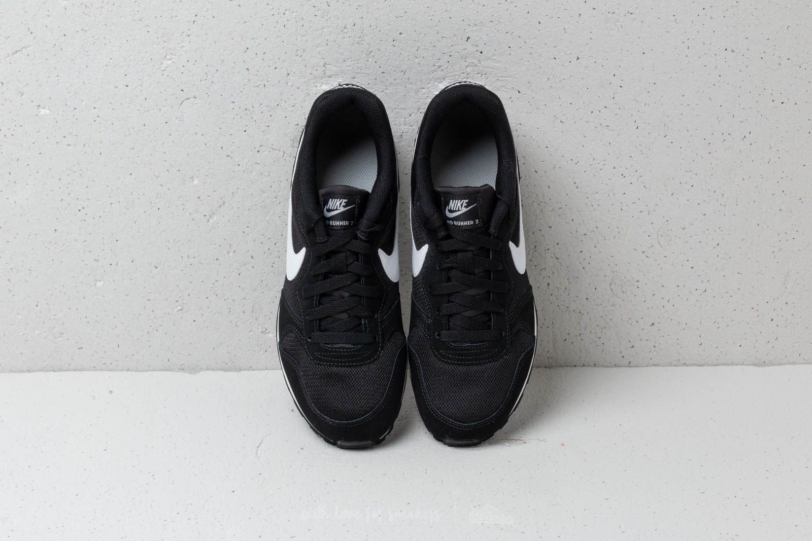 Női cipők Nike Md Runner 2 (GS) Black/ White-Wolf Grey