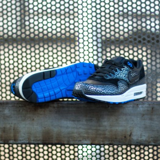 Herren Sneaker und Schuhe Nike Air Max 1 Deluxe Black Hyper Cobalt Footshop