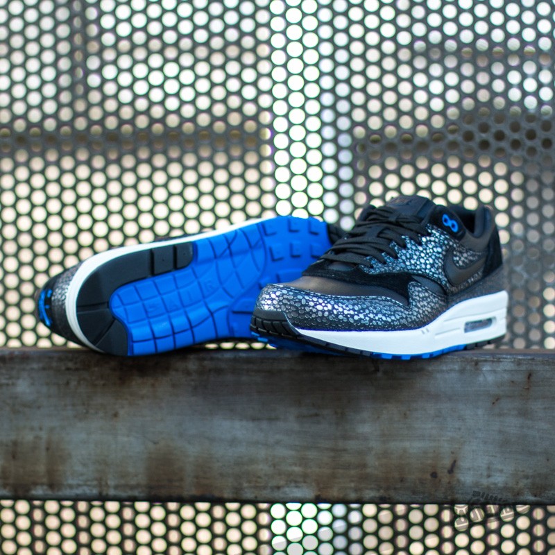 Zapatillas Hombre Nike Air Max 1 Deluxe Black/Hyper Cobalt