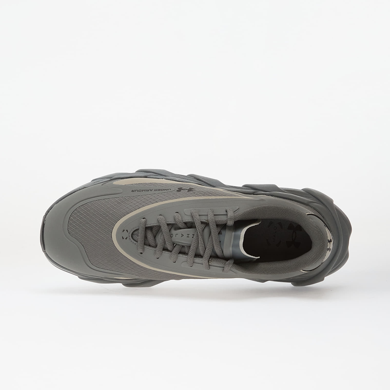 Skor för män Under Armour Halo Runner SE Green