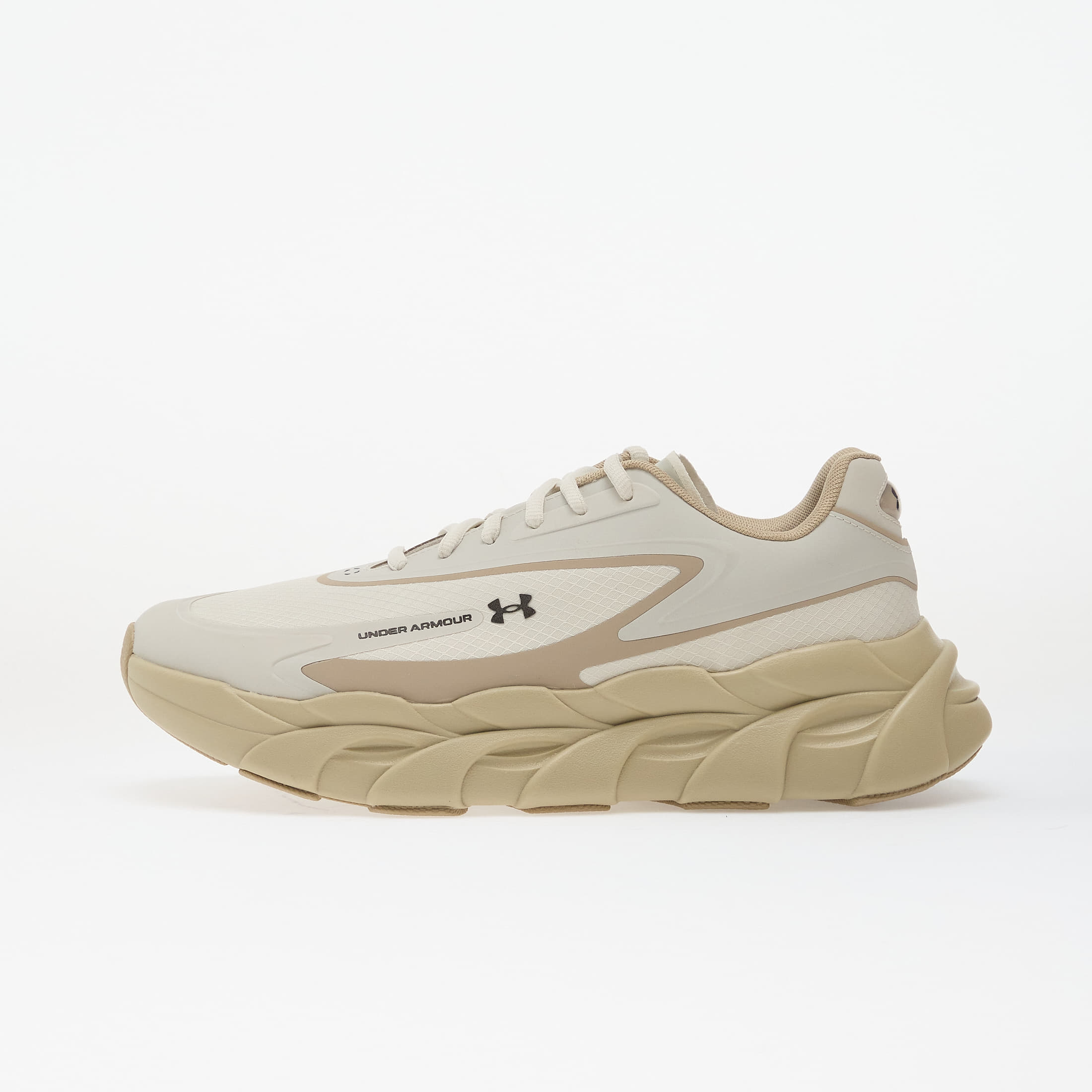 Levně Tenisky Under Armour Halo Runner SE Beige