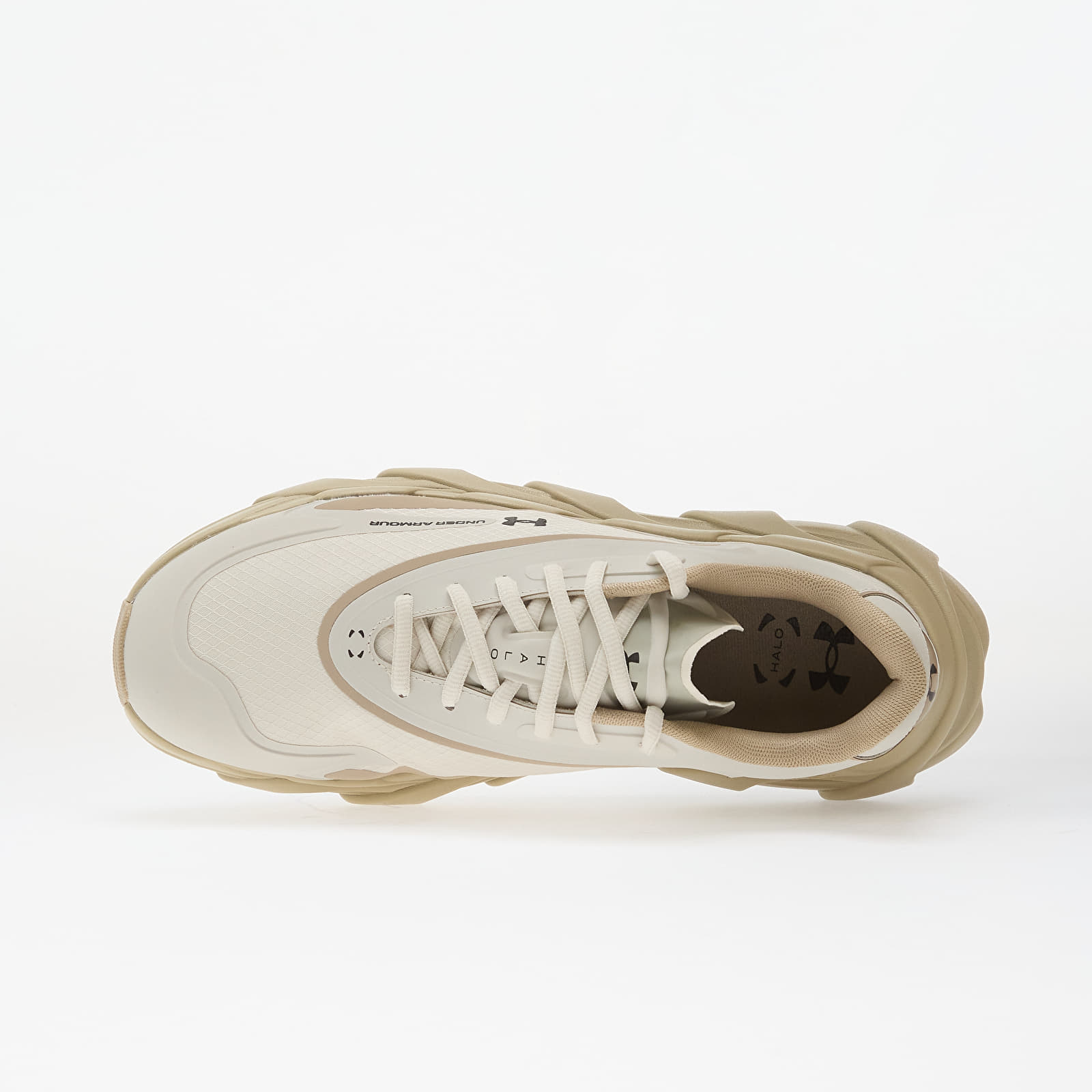 Skor för män Under Armour Halo Runner SE Beige