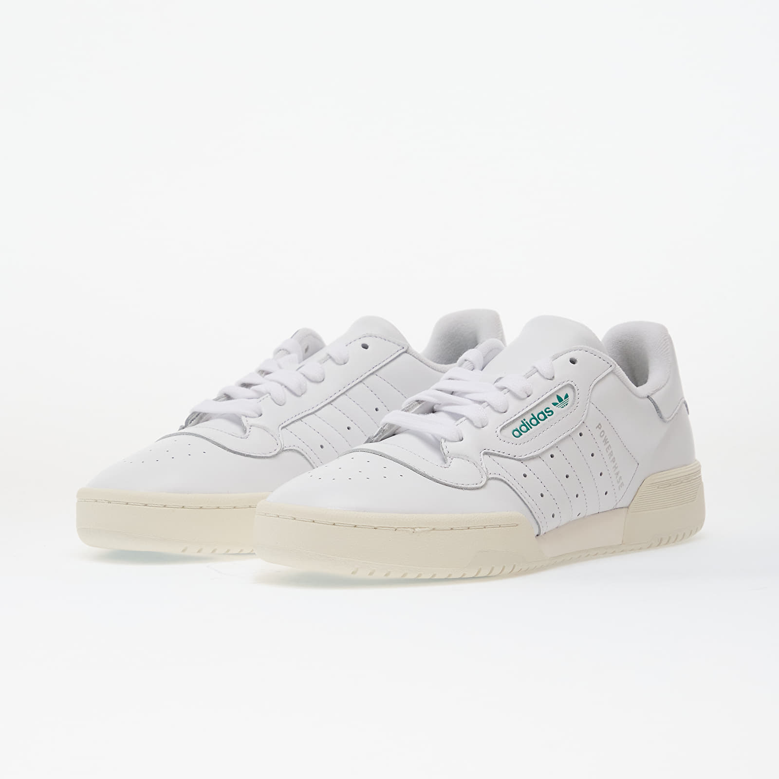 Men's shoes adidas Powerphase Ftw White/ Powgrn/ Off White