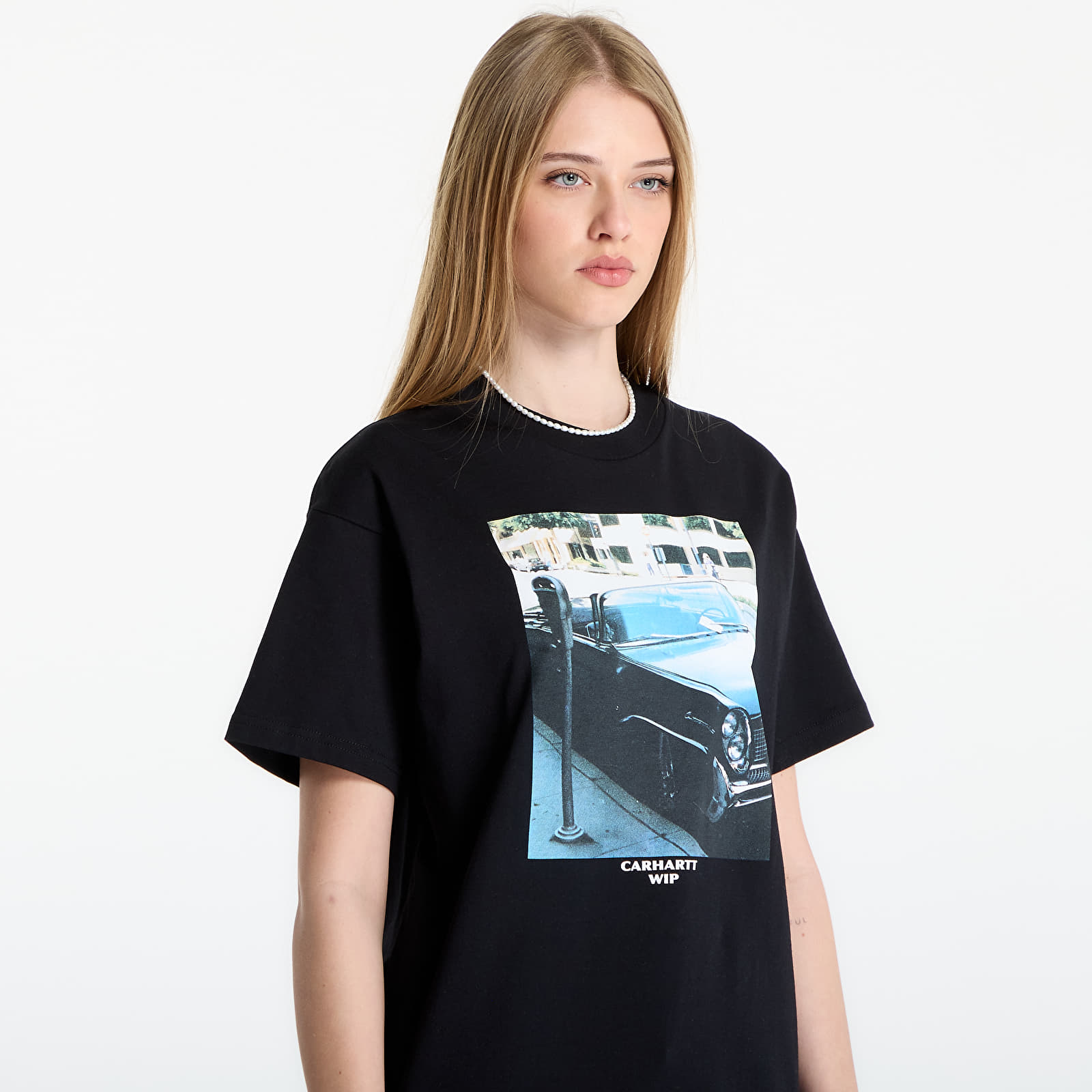 T-shirts för män Carhartt WIP S/S Warm Views T-Shirt UNISEX Black