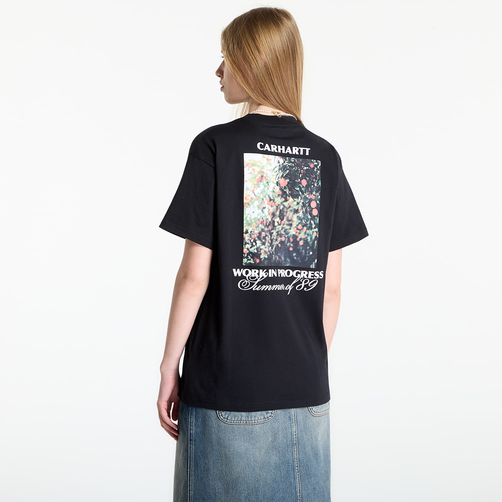 T-shirts för män Carhartt WIP S/S Warm Views T-Shirt UNISEX Black