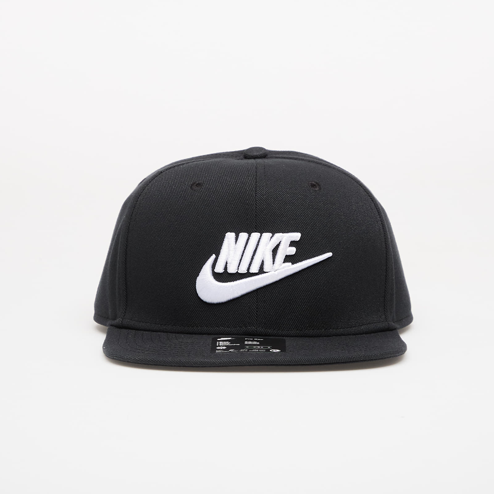 Kepsar för män Nike Dri-FIT Pro Structured Futura Cap Black/ Black/ Black/ White