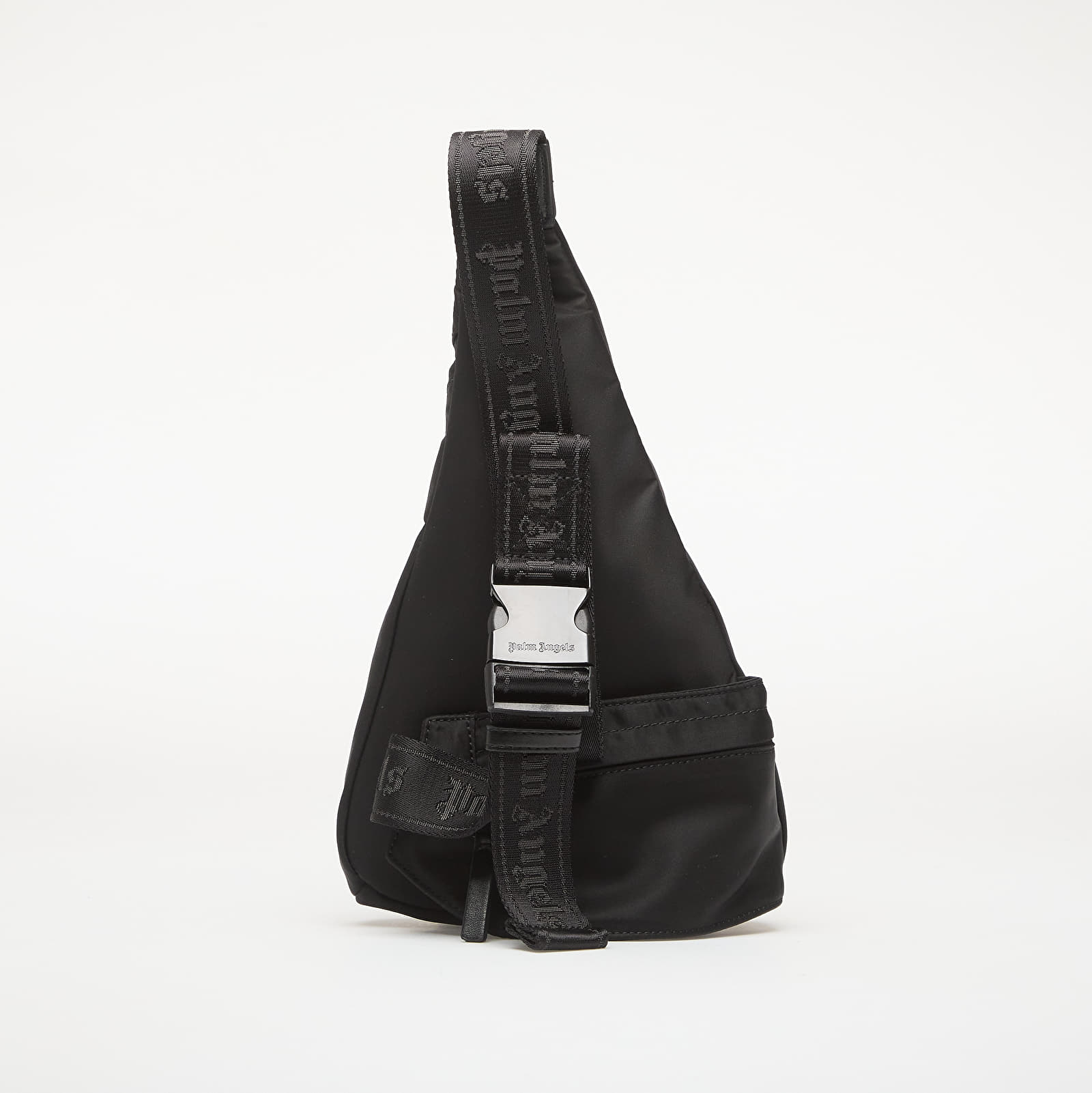 Crossbody rankinės Palm Angels Logo Shoulder Bag Black/ White