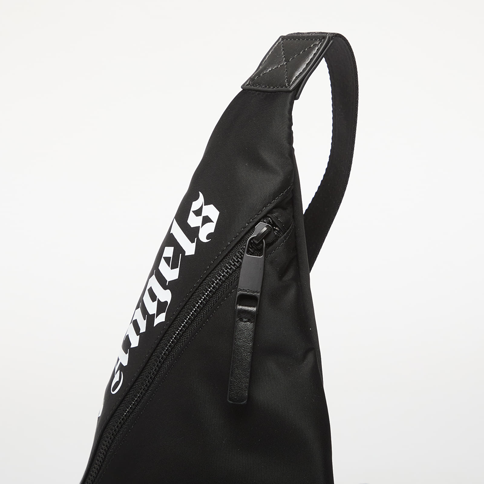 Crossbody rankinės Palm Angels Logo Shoulder Bag Black/ White