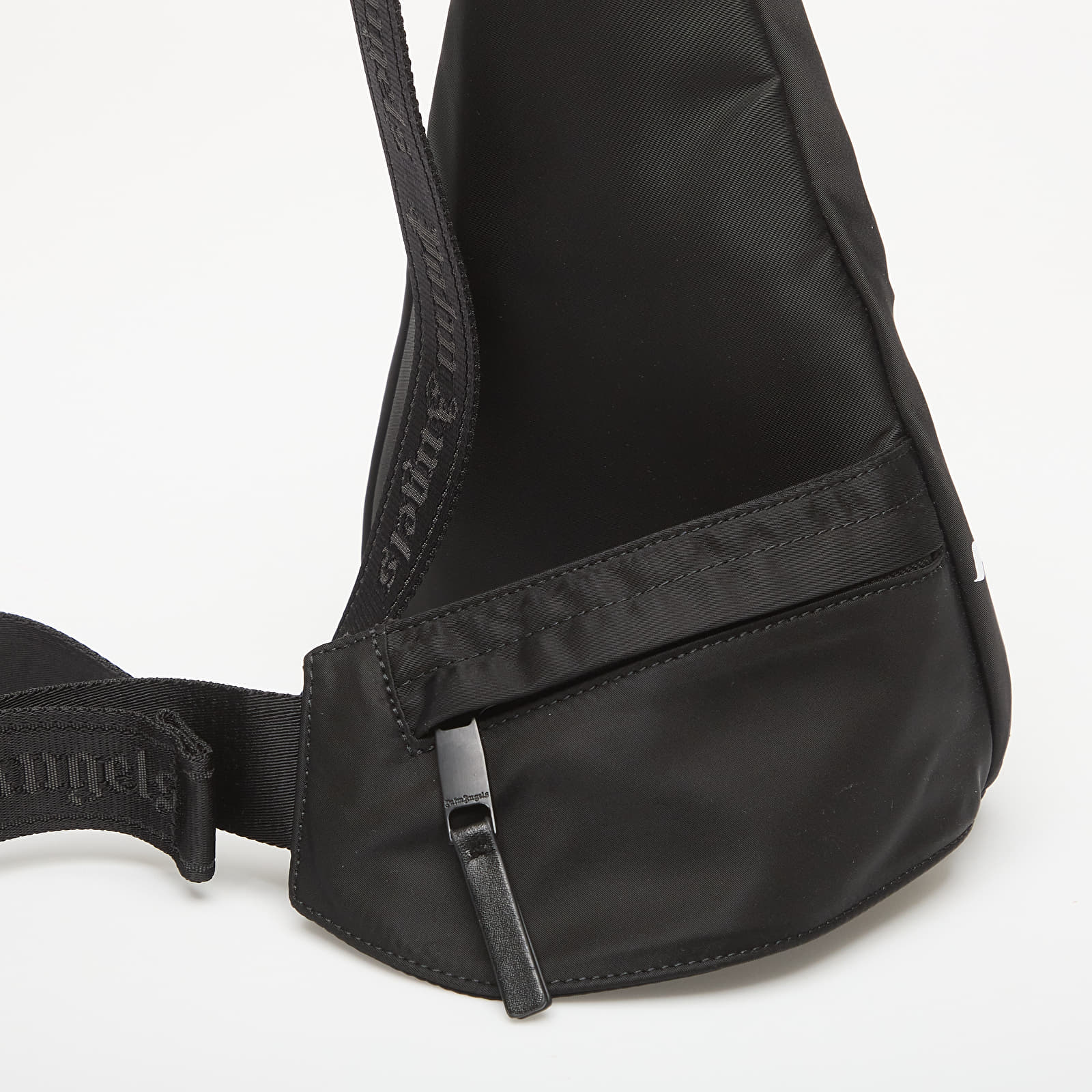 Crossbody rankinės Palm Angels Logo Shoulder Bag Black/ White