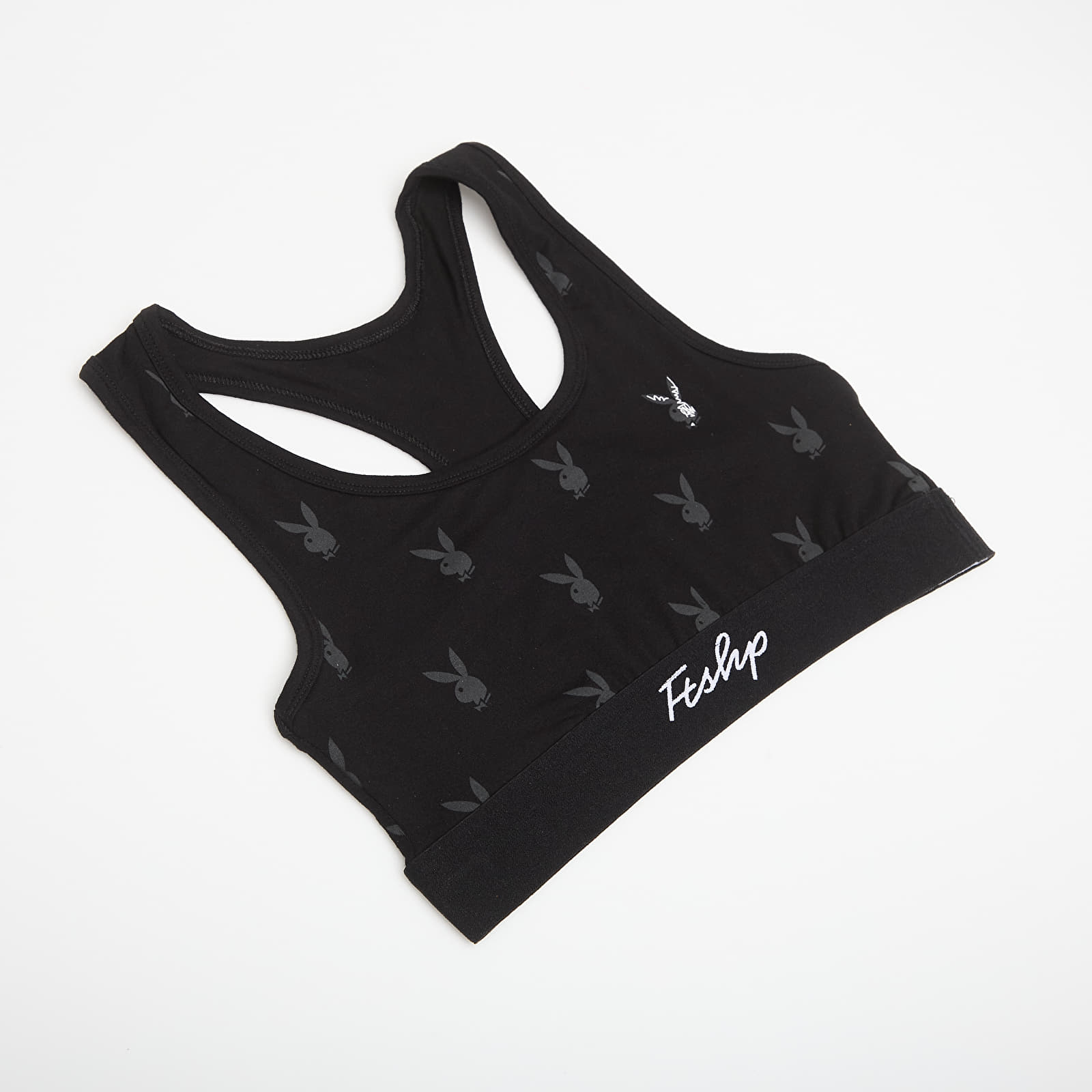 Bras Playboy x FTSHP Underwear Womans Bralette 1 Pack Black