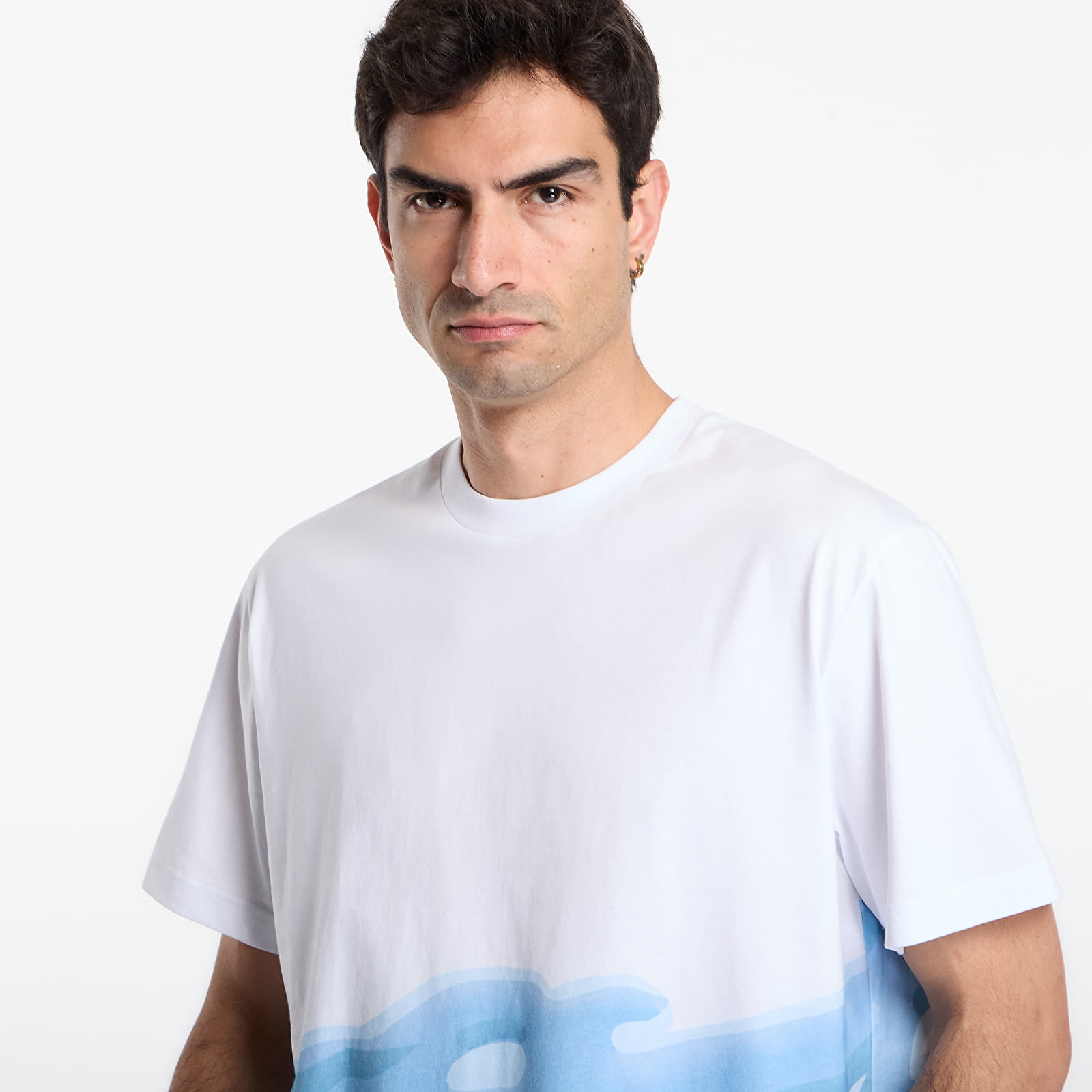 T-shirts för män LACOSTE Tee-Shirt White