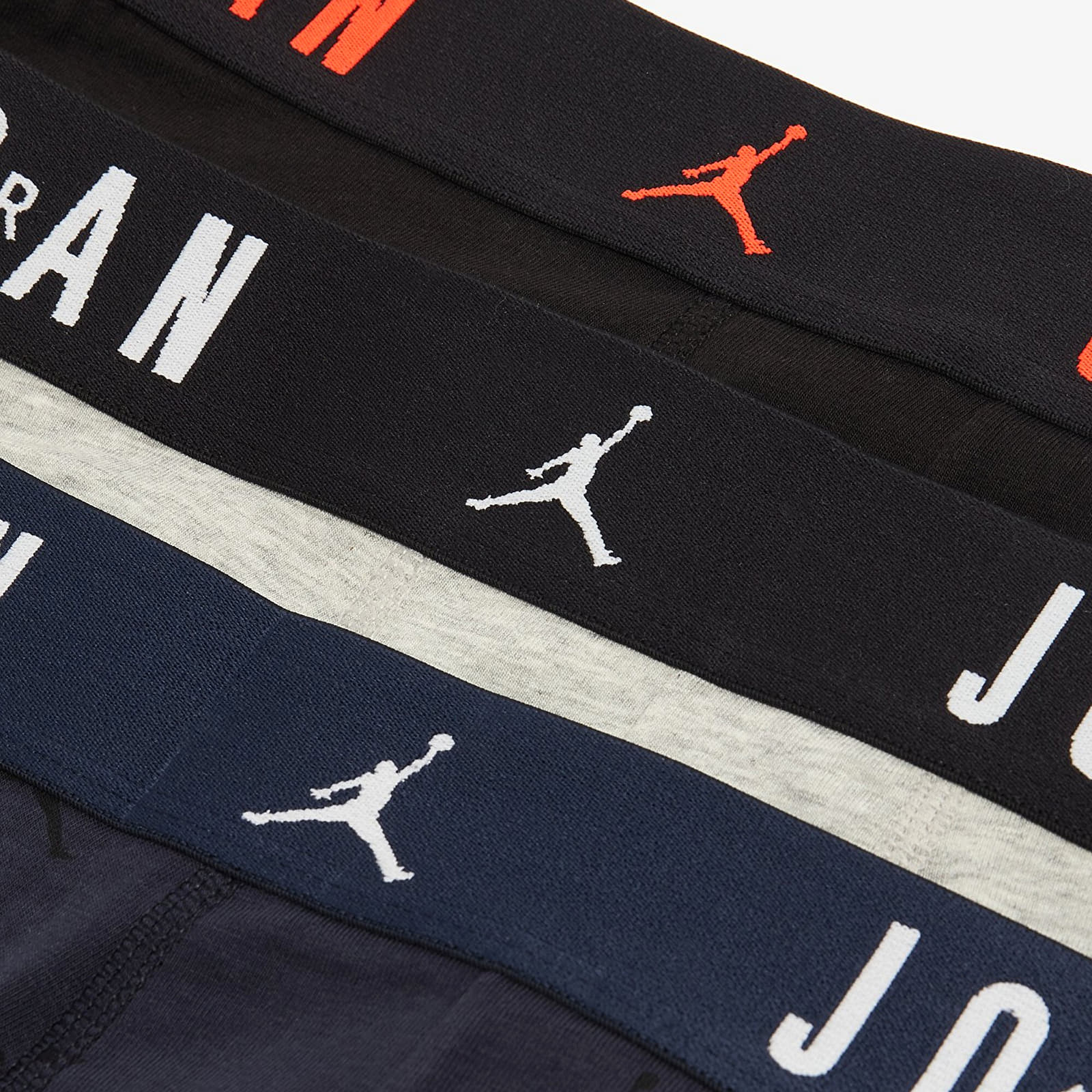Boxershorts für Männer Jordan Jhm Mens Flight Cotton Esst 3-Pack Obsidian