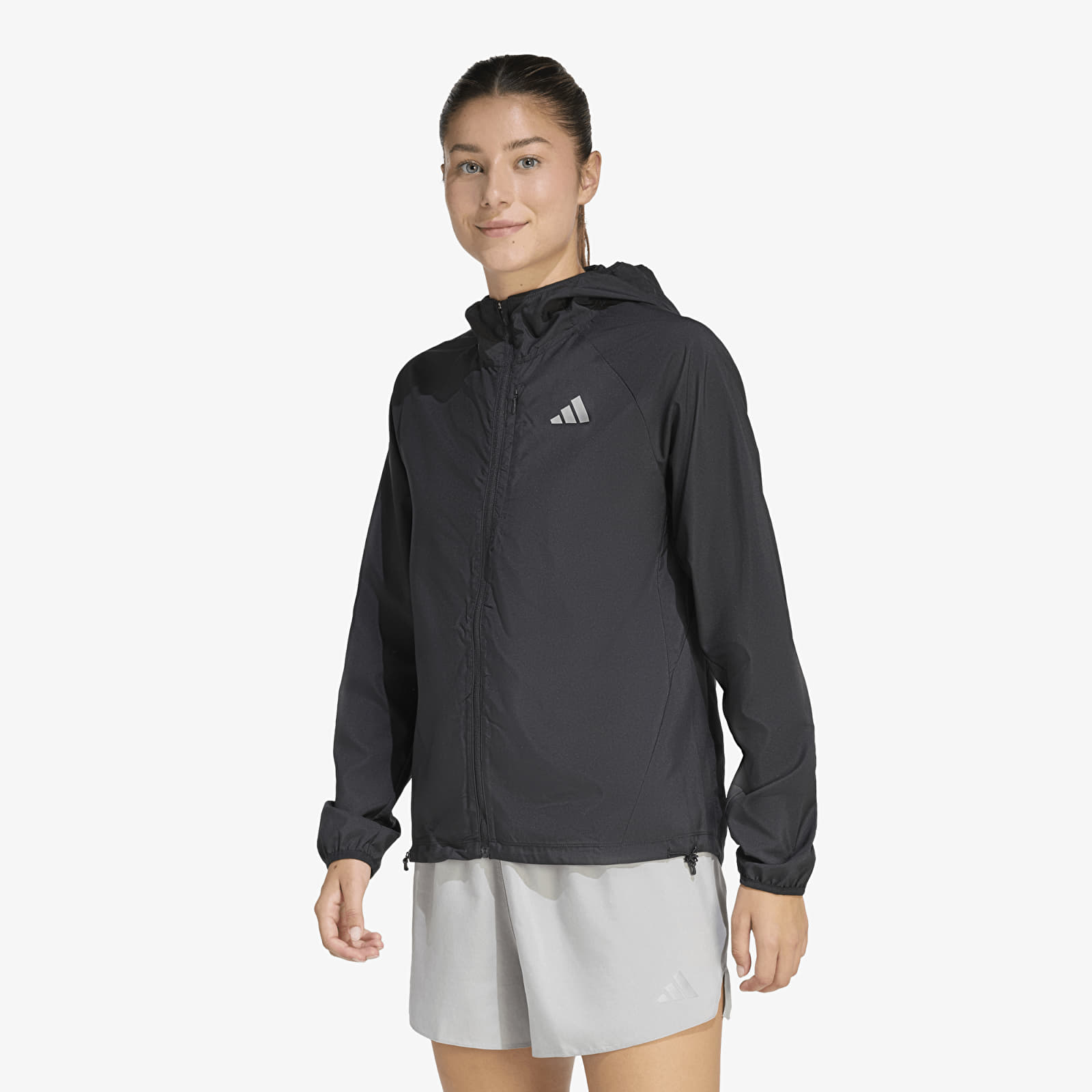 Dámské bundy adidas Adi365 Running Essentials Jacket Black