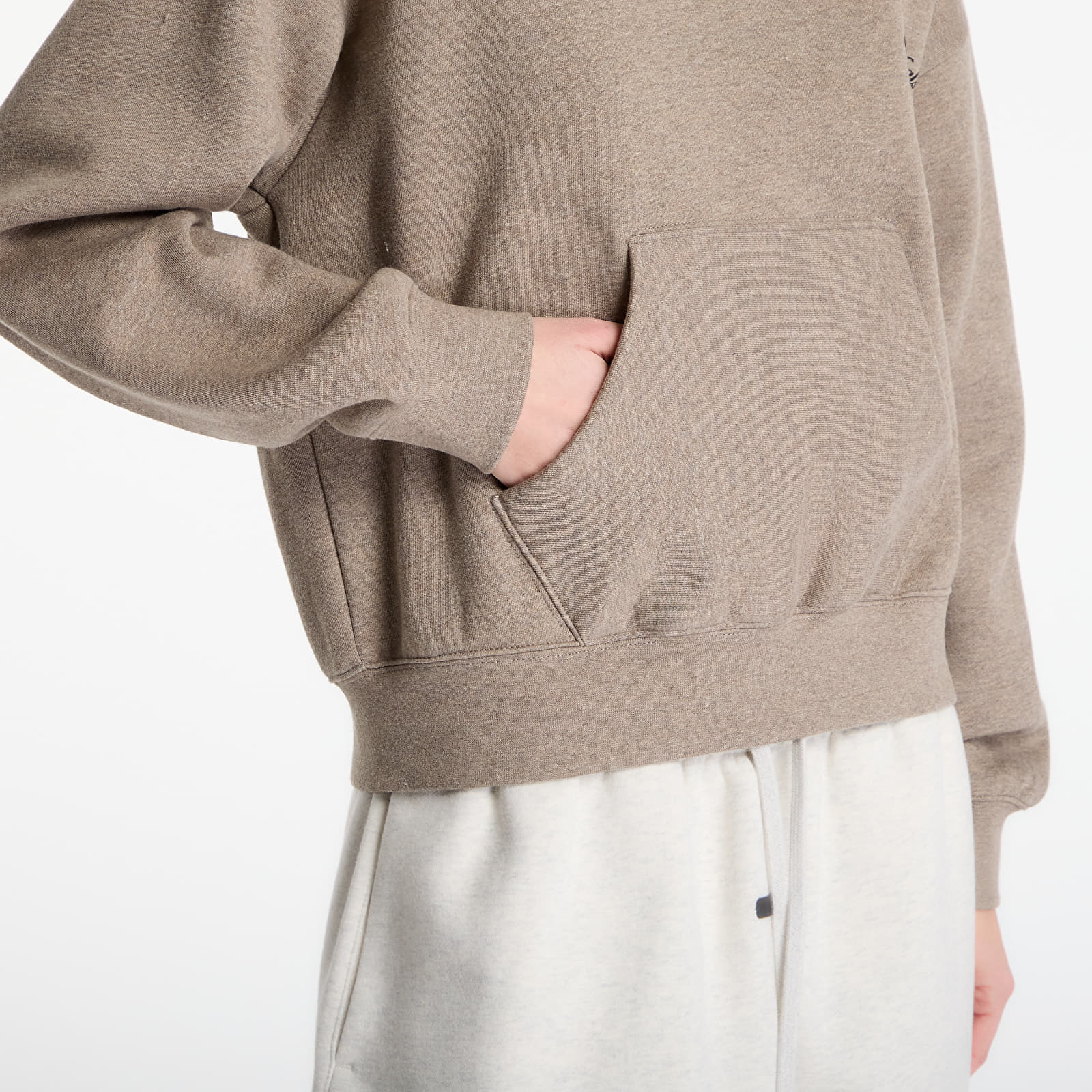 Mikiny Fear of God Essentials Classic Hoodie Homestead Heather