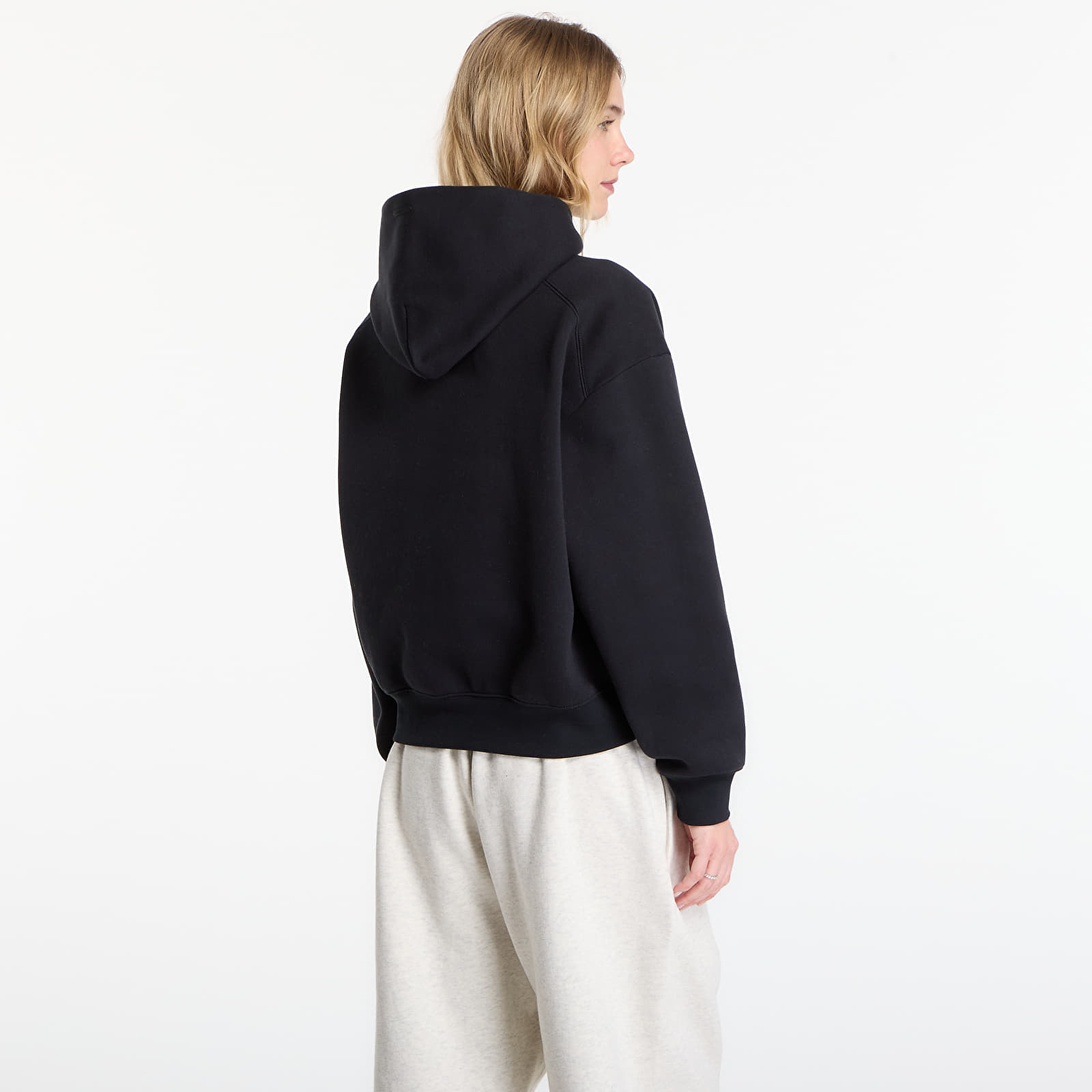 Mikiny Fear of God Essentials Classic Hoodie Vintage Black