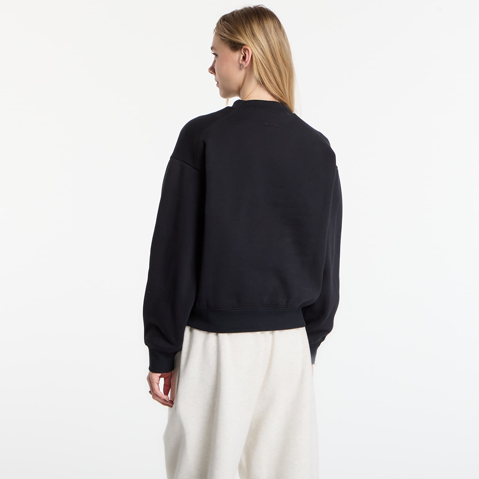 Mikiny Fear of God Essentials Classic Crewneck Sweatshirt Vintage Black