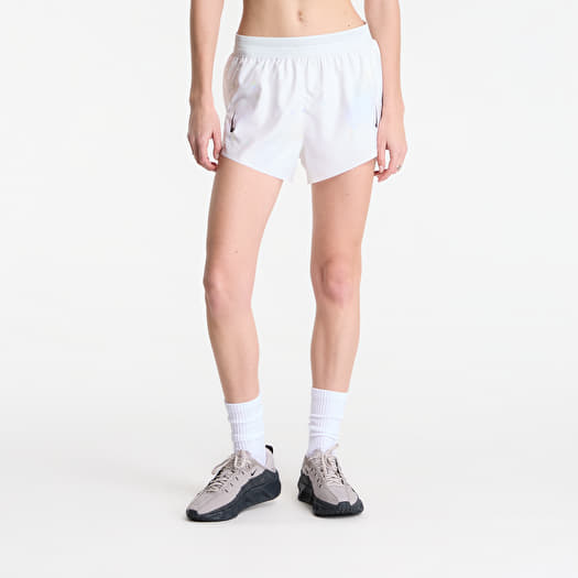 Šortky Nike AeroSwift Women's Dri-FIT ADV Mid-Rise Brief-Lined 3" Running Shorts Off White/ White/ Black
