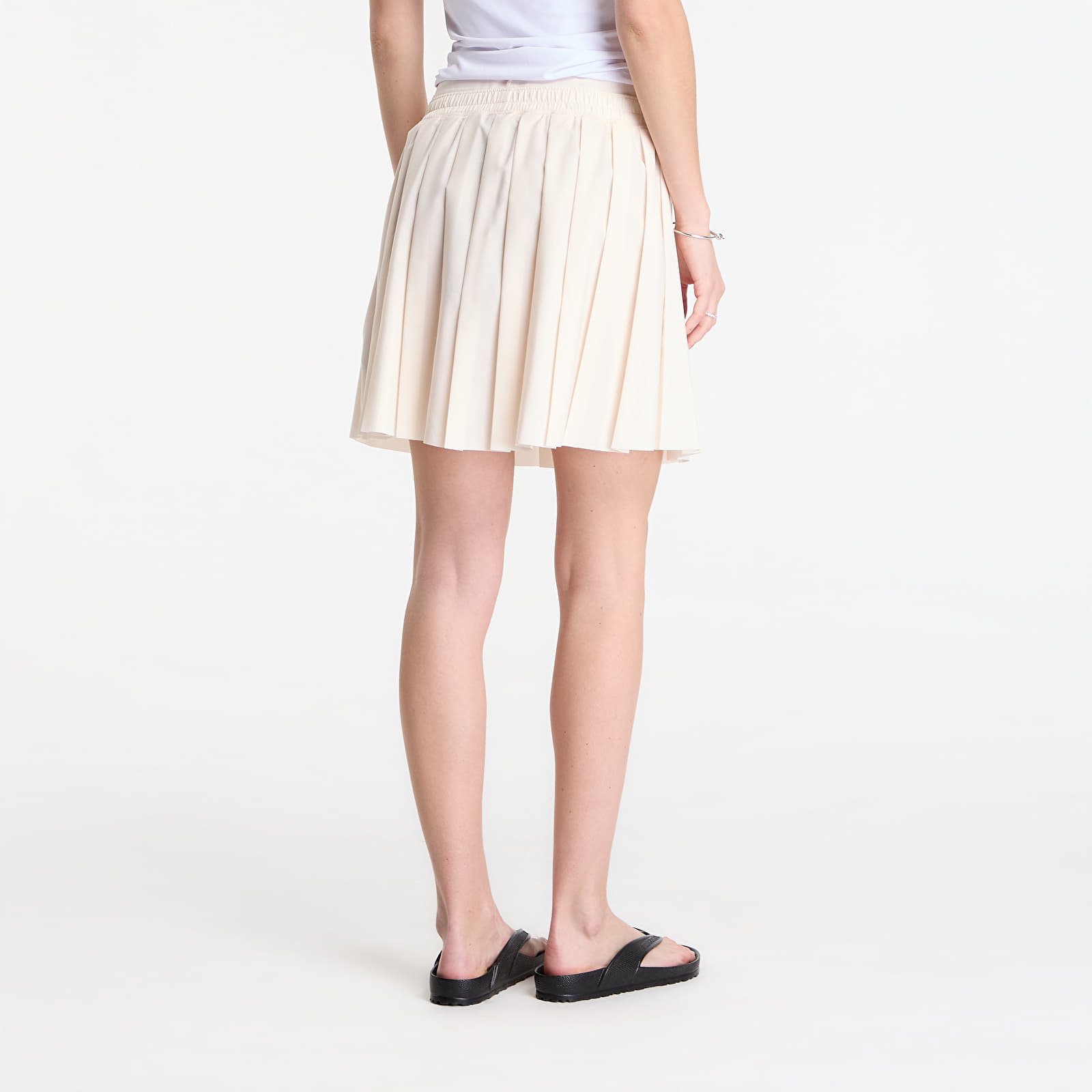 Sukně Nike Sportswear Women's Mid-Rise Pleated Skirt Chalk/ Chalk