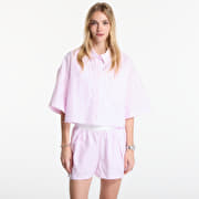 Nike Sportswear Chill Poplin Women's Oversized Short-Sleeve Top Lt Magenta/ Pink Foam/ Summit White