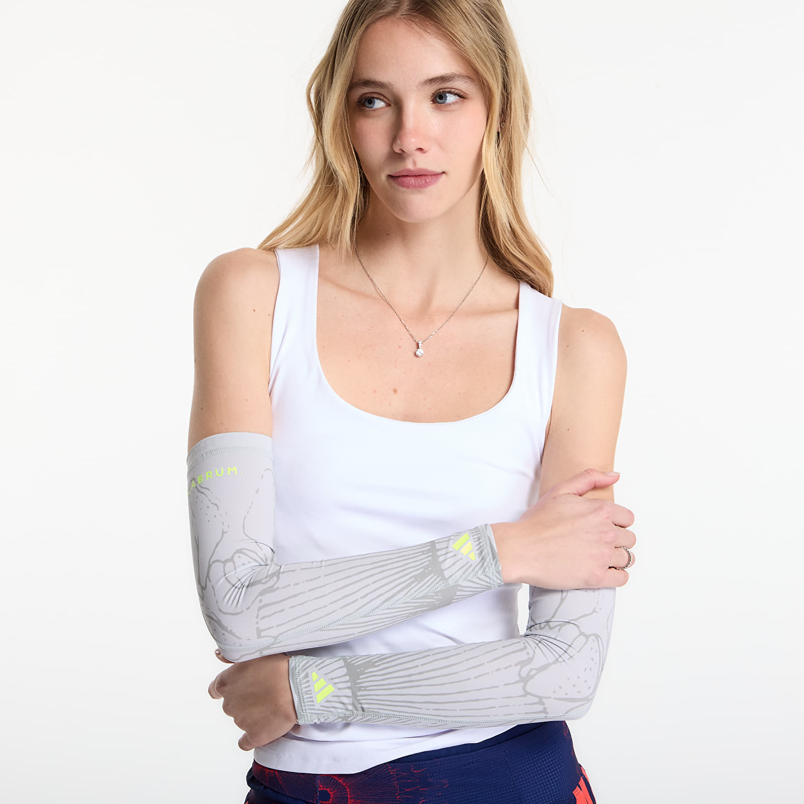 Tillbehör adidas Labrum Arm Sleeve Wonder Alumina/ Solar Yellow