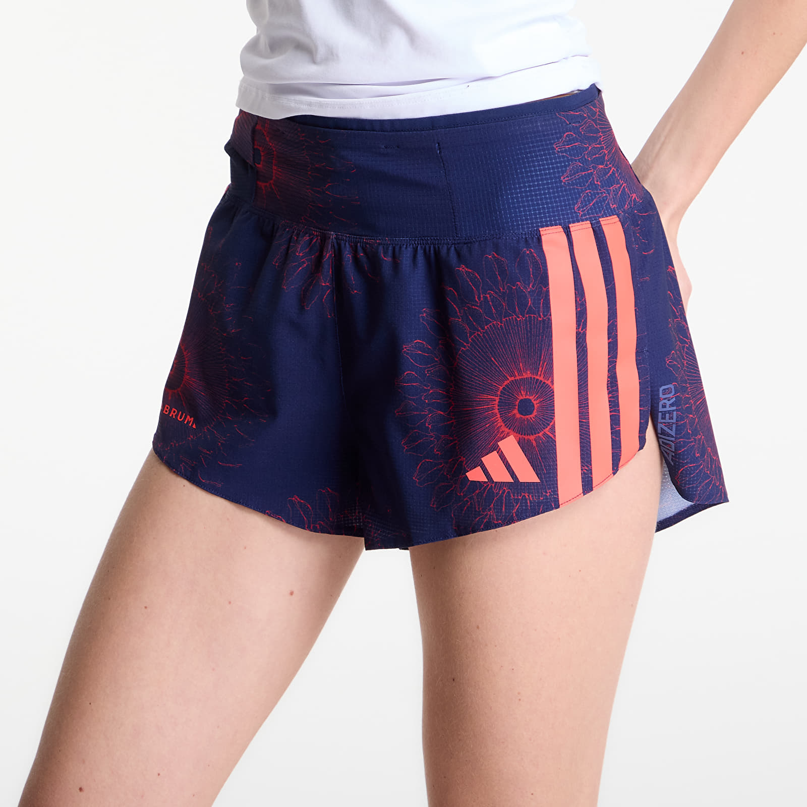 Shorts adidas Adizero Labrum Gel Pocket Shorts Dark Blue/ Lucid Red