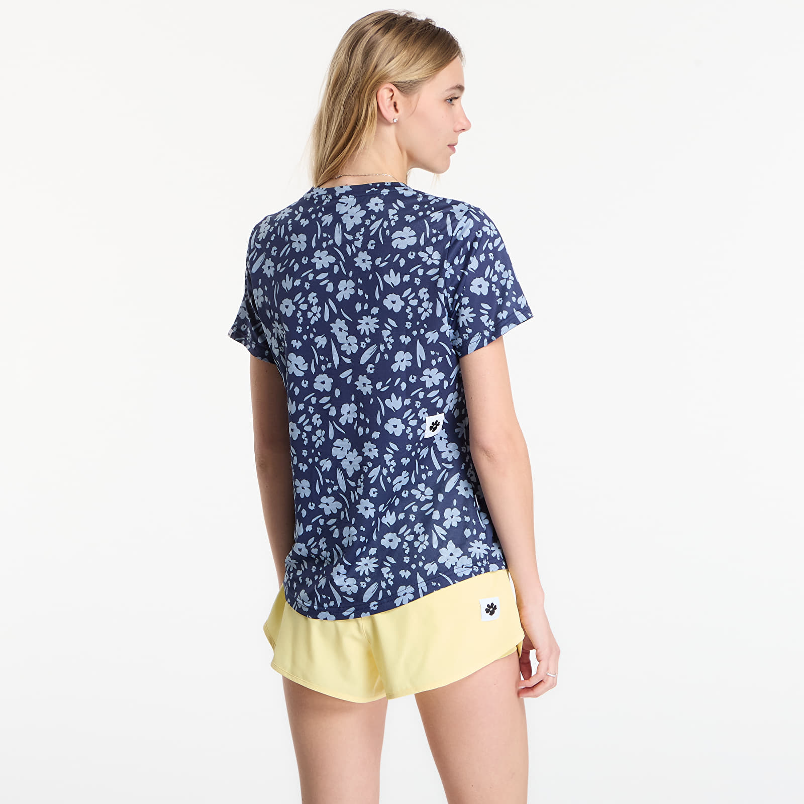 T-shirts SAYSKY W Flower Combat T-Shirt Blue Flower