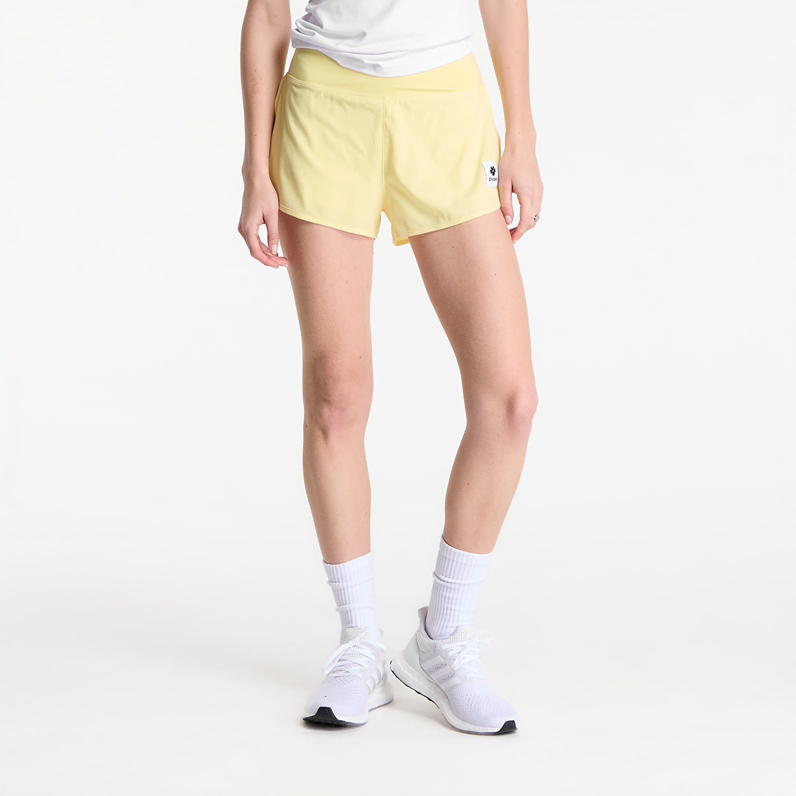Shorts SAYSKY W Flower Pace Shorts 3" Yellow