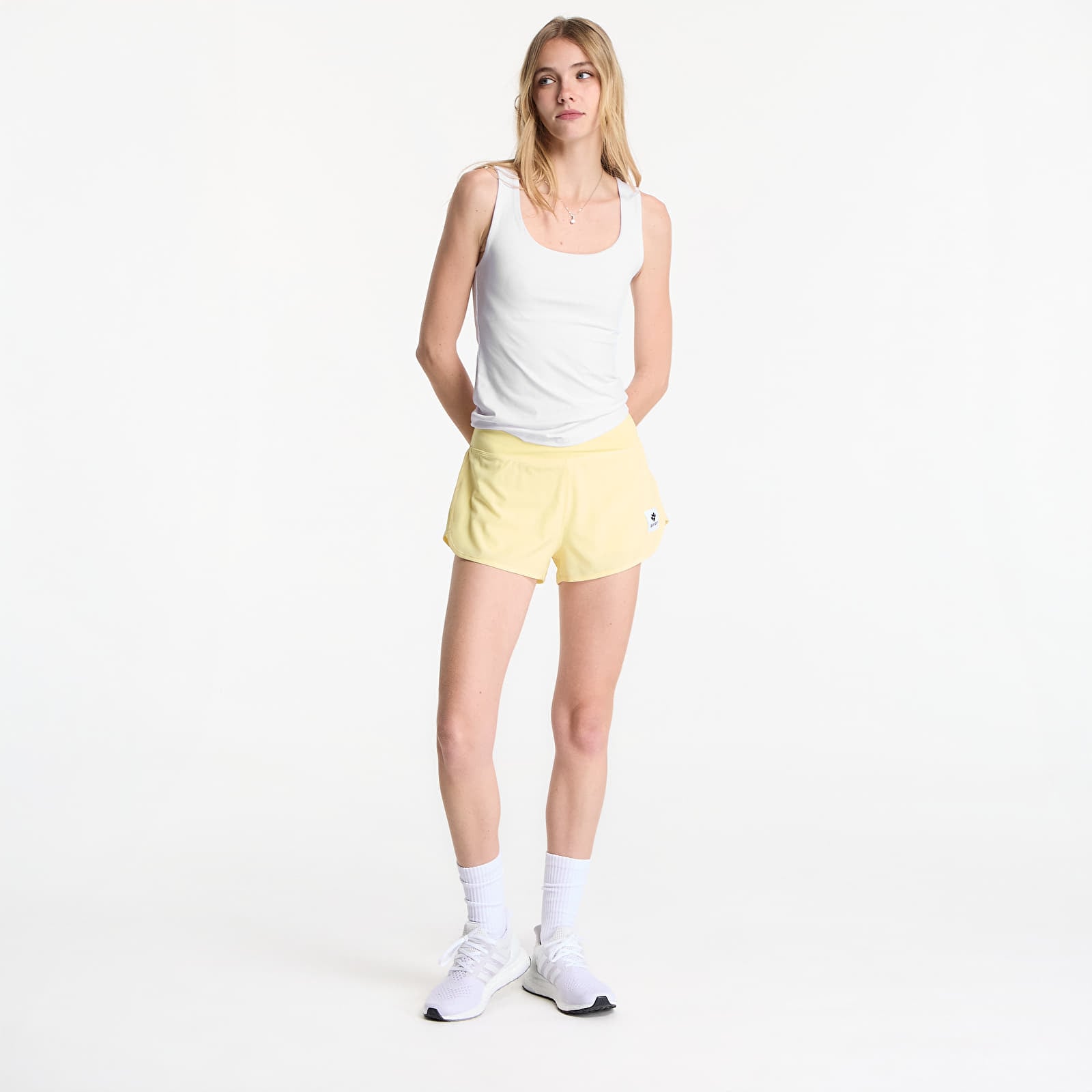 Shorts SAYSKY W Flower Pace Shorts 3" Yellow