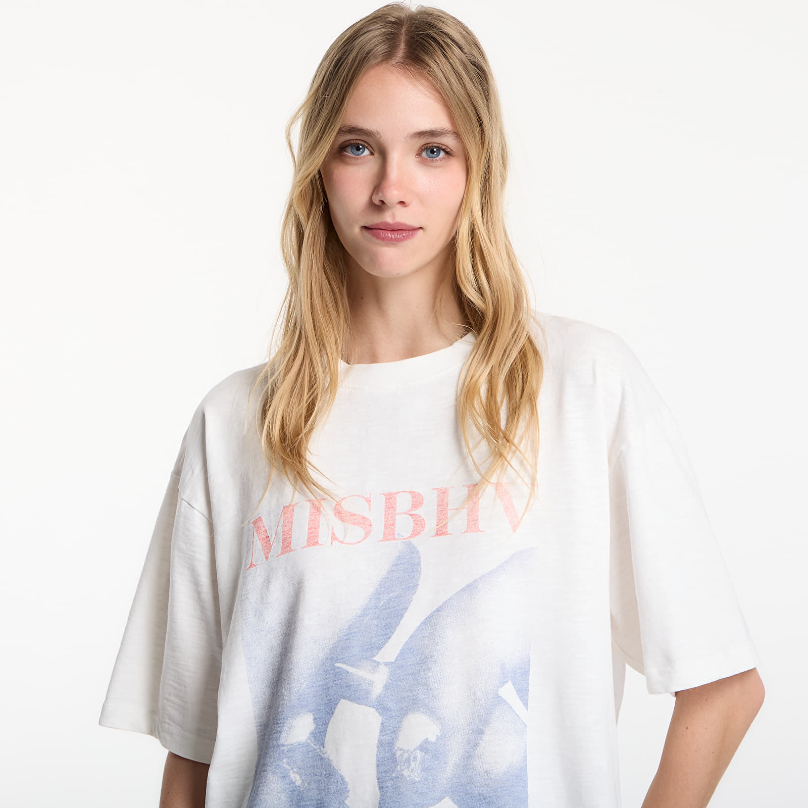 Marškinėliai MISBHV Lip Stick T-Shirt UNISEX Off White