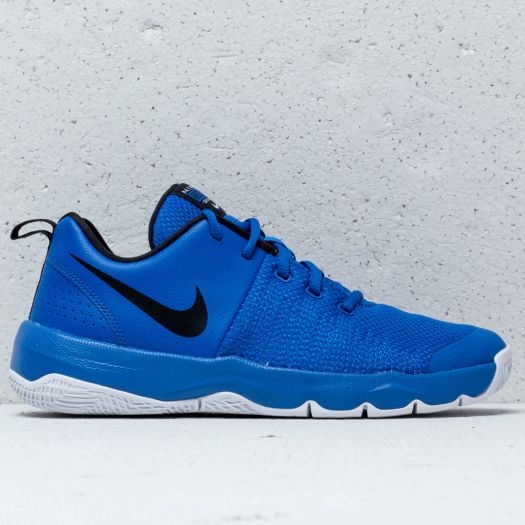 Women s shoes Nike Team Hustle Quick GS Game Royal Black White Footshop