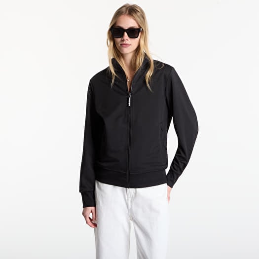 Sweatshirt Palm Angels Back Curved Logo Track Top UNISEX Black/ Off White