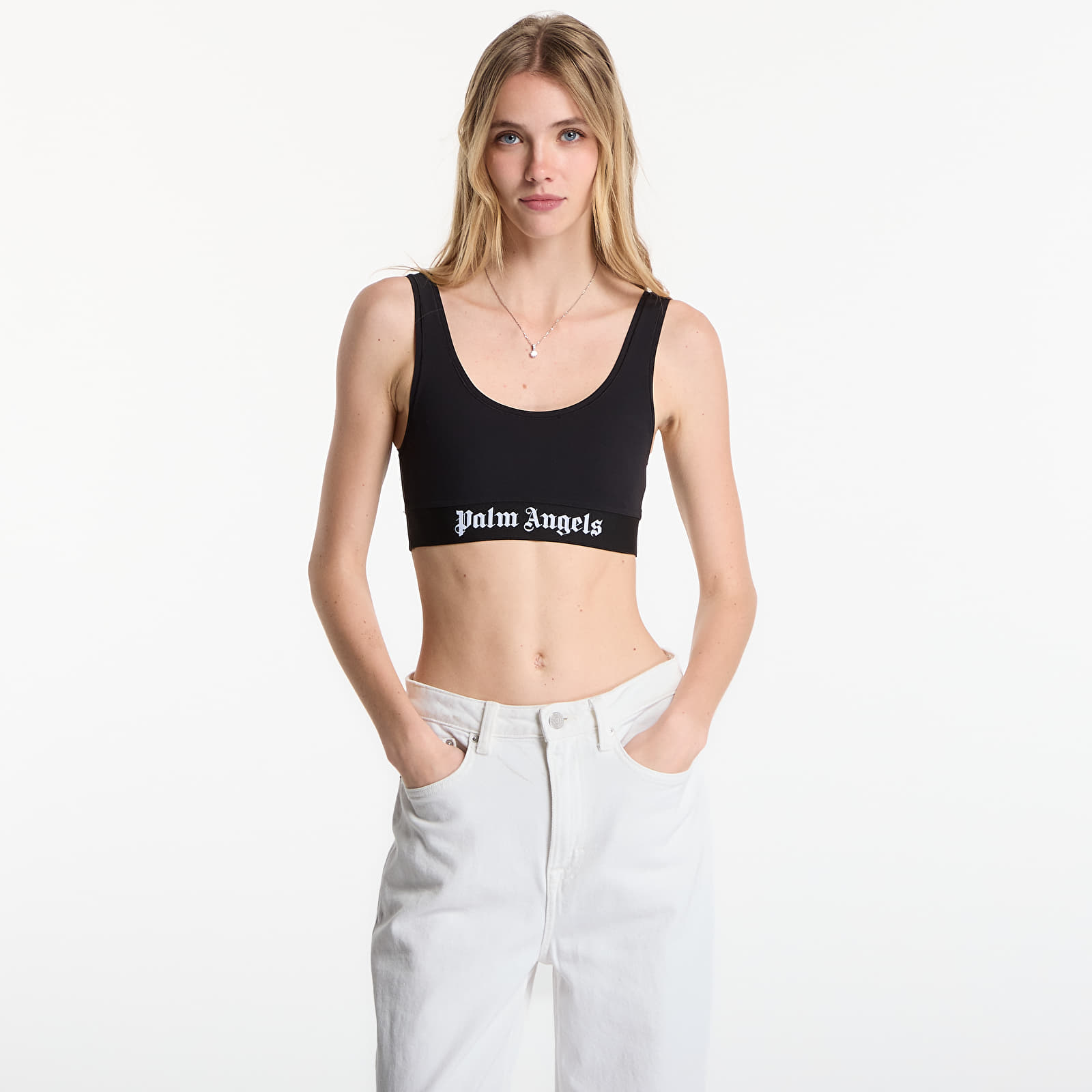 Bras Palm Angels Classic Logo Sport Bra Black/ Black