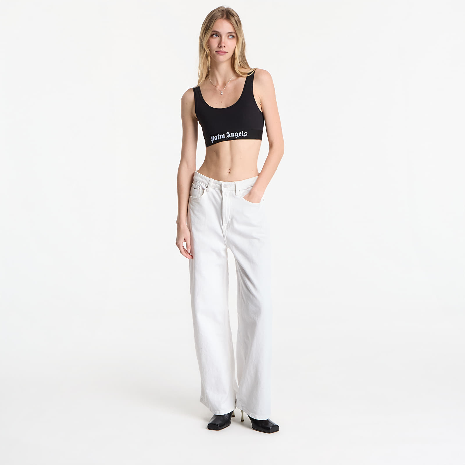 Bras Palm Angels Classic Logo Sport Bra Black/ Black