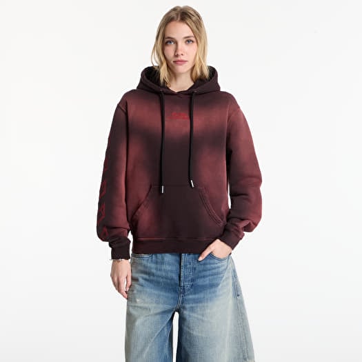 Sweatshirt Off-White x AC Milan Regular Hoodie Black/ No Color