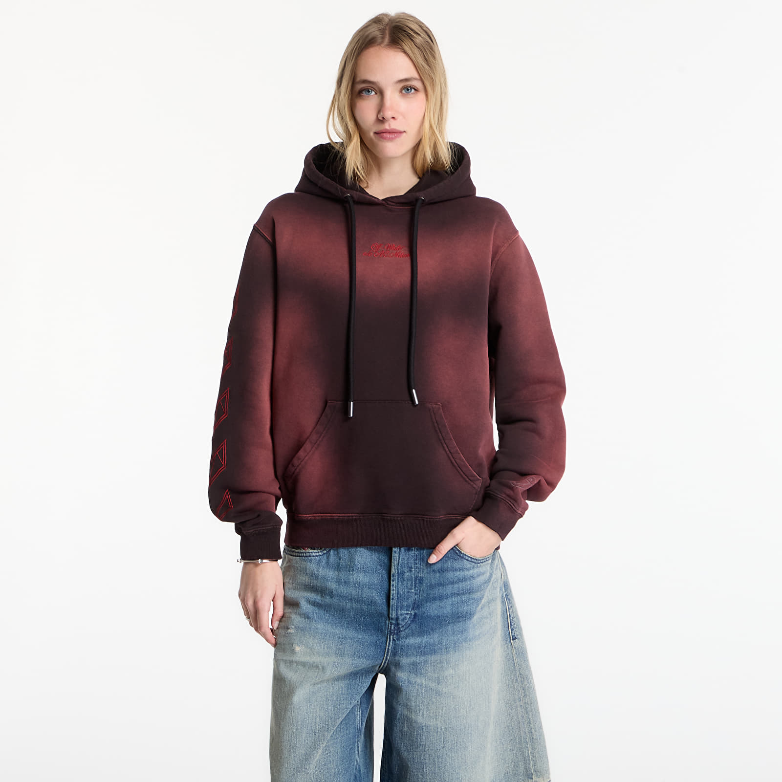 Kapuutsikud ja kampsunid Off-White x AC Milan Regular Hoodie Black/ No Color