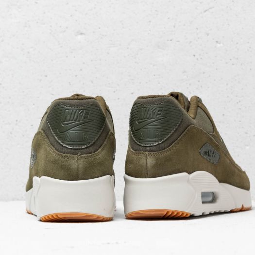 Men s shoes Nike Air Max 90 Ultra 2.0 Leather Olive Canvas Olive