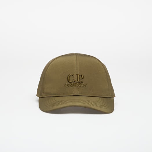 C.P. Company Chrome-R Logo Cap Green