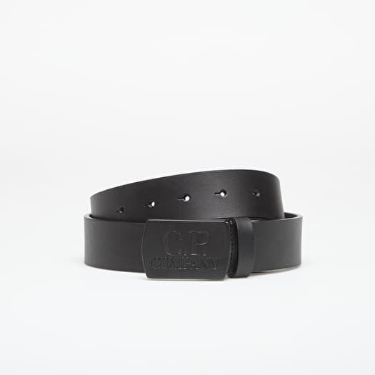 Pas C.P. Company Herringbone Tape Belt Black