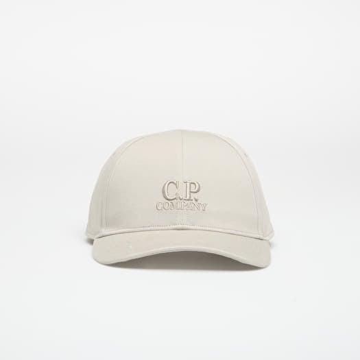 C.P. Company Gabardine Logo Cap Dove