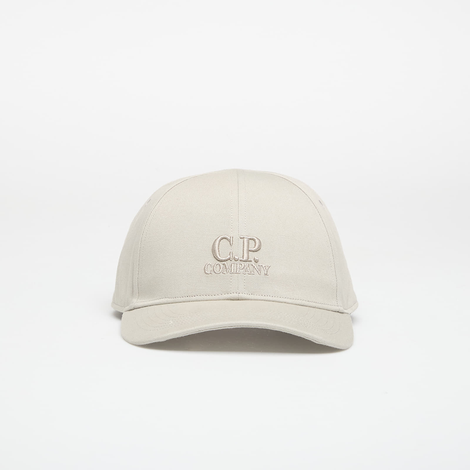 Čepice C.P. Company Gabardine Logo Cap Dove