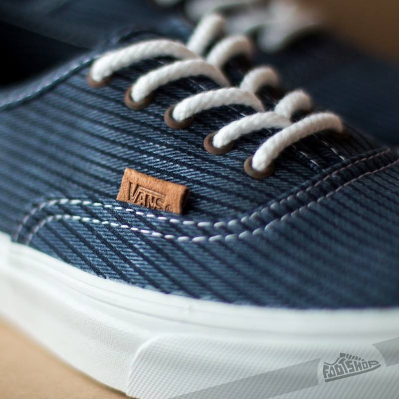 Men's shoes Vans Authentic CA Washed Herringbone Blue | Footshop