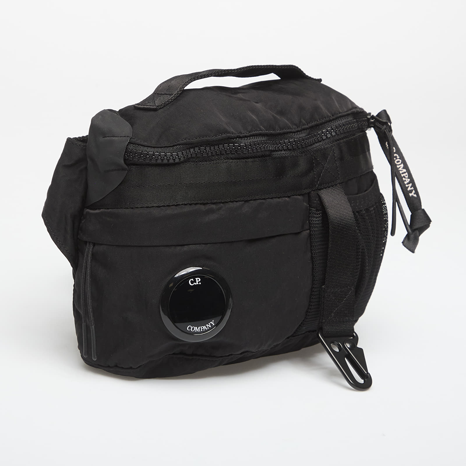 Hip nahrbtniki C.P. Company Nylon B Lens Waistbag Black