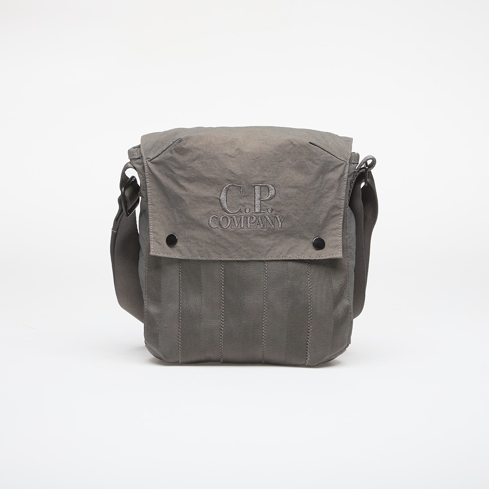 Torbe za čez ramo C.P. Company Plain Paper Touch Mixed Shoulder Bag Gunmetal